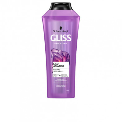 Gliss Liso Asiático Champú para Cabello Rebelde 370ml Schwarzkopf