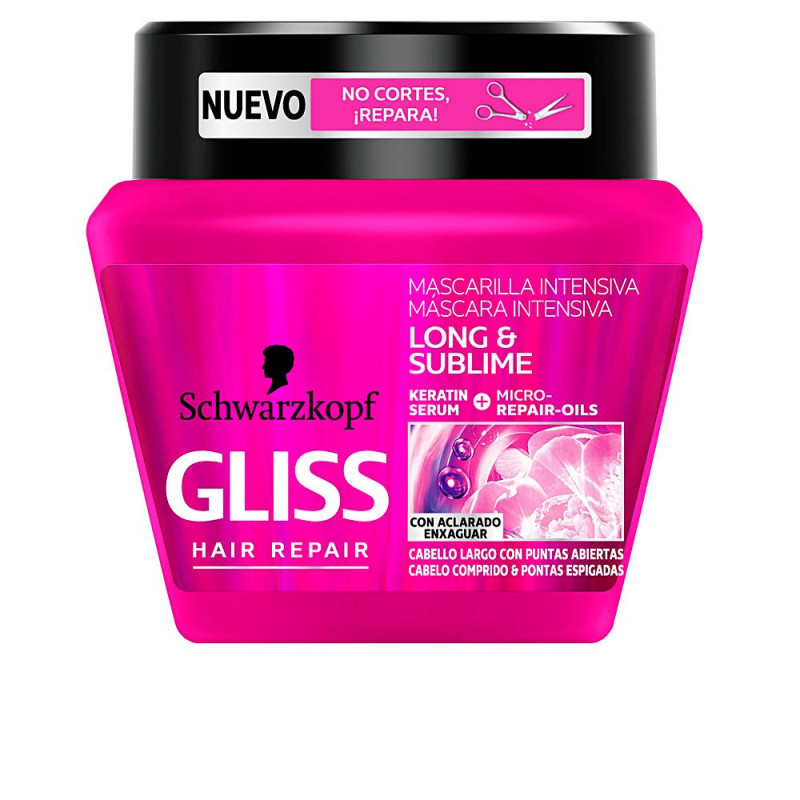 Gliss Long & Sublime Mascarilla Capilar Intensiva 300 ml Schwarzkopf