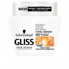 Gliss Reparación Total Mascarilla Capilar Nutritiva 300 ml Schwarzkopf