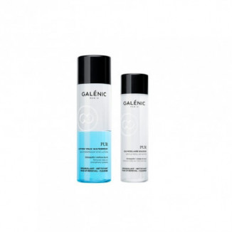 Pack Pur Desmaquillante Ojos 125ml + Pur Agua Micelar 100ml Galenic