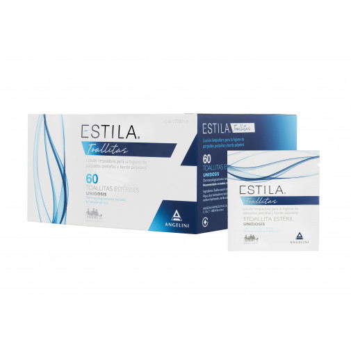 Estila Toallitas Oculares Estériles 60 Unidades