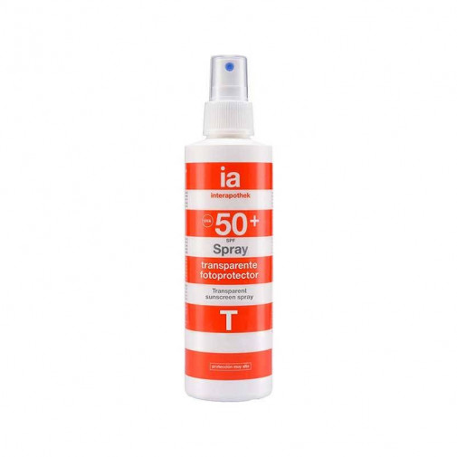 Interapothek Spray Solar Transparente Spf50+ 200ml