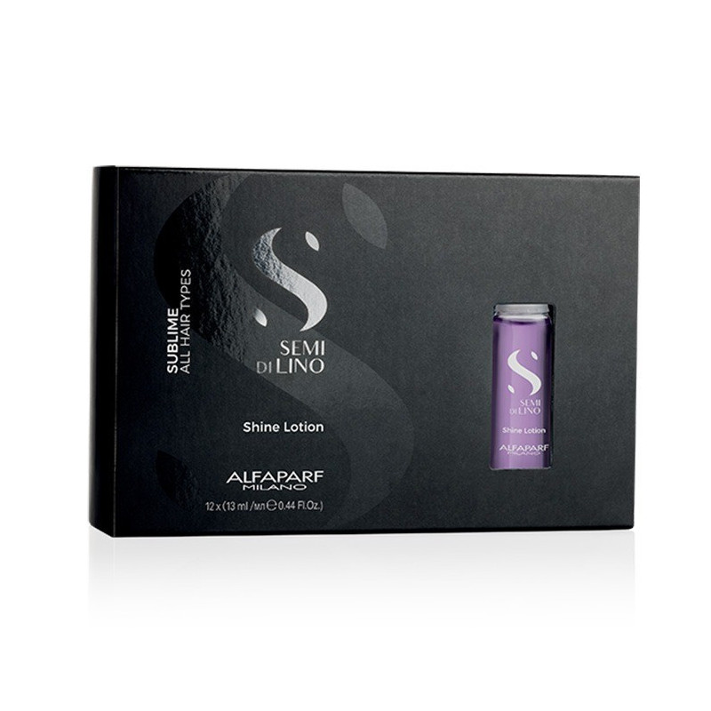 Alfaparf Semi Di Lino Sublime Shine Loción Para el Cabello  12 x 13 ml