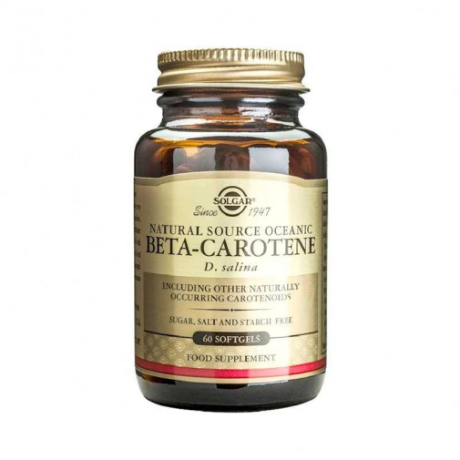 Solgar Beta Caroteno Oceánico 7mg 60 Cápsulas Blandas