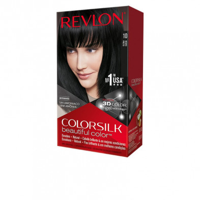 Colorsilk Tinte Permanente Sin Amoniaco N.10 Negro Revlon