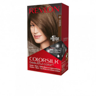 Colorsilk Tinte Permanente Sin Amoniaco N.41 Castaño Medio Revlon