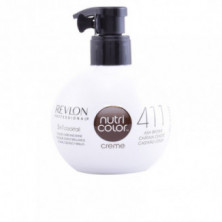 Revlon Professional Nutri Color Crema 3 en 1 Color Cuidado y Brillo N.411 Castaño Ceniza 270 ml