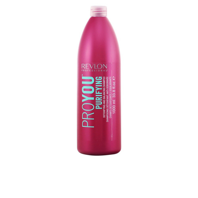 Revlon Professional Pro You Purifying Champú Detoxificante Y Equilibrante Cabello Graso 1000 ml