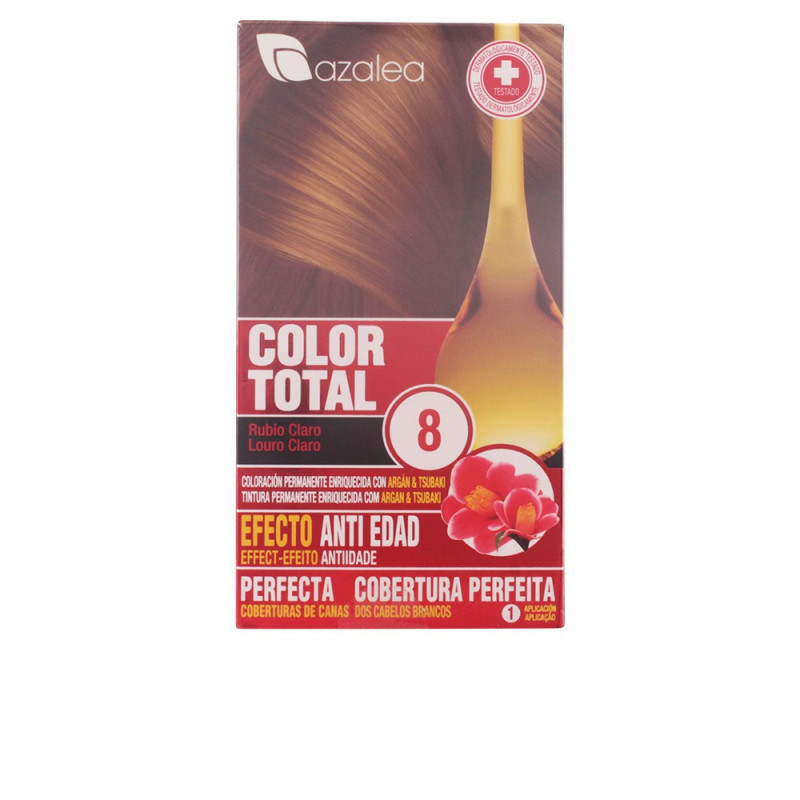 Color Total Tinte de Coloración Capilar Rubio Claro -8 100 ml Azalea