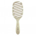 Cepillo De Esqueleto Natural Fiber Con Puas Nylon Color Beige Beter