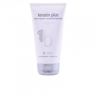 Keratin Plus Tratamiento Hidratante Capilar Nutre Y Regenera  150 ml Broaer