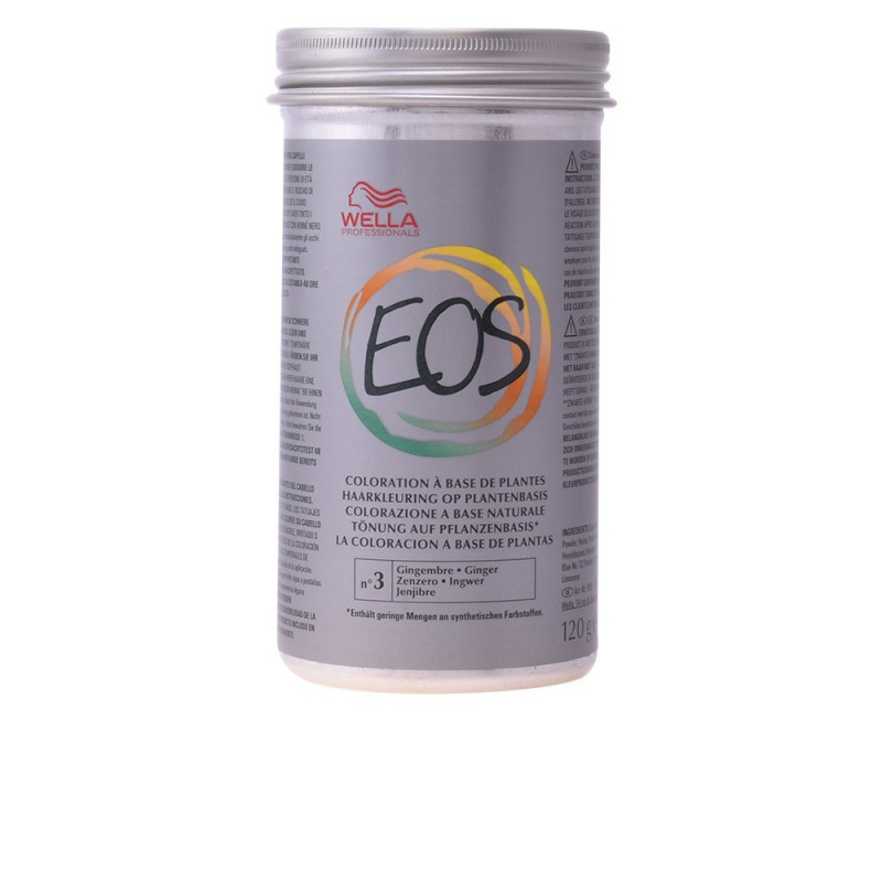 Eos Color Zenzero Coloración Vegetal -Jenjibre  120 gr Wella