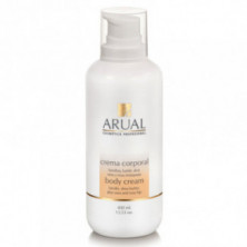 Arual Crema Corporal Aloe Vera y Rosa Moqueta con Dosificador 400 ml