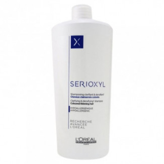 Serioxyl Champu Clarificante y Densificante Para Cabellos Coloreados 1000 ml L'oreal Professionnel