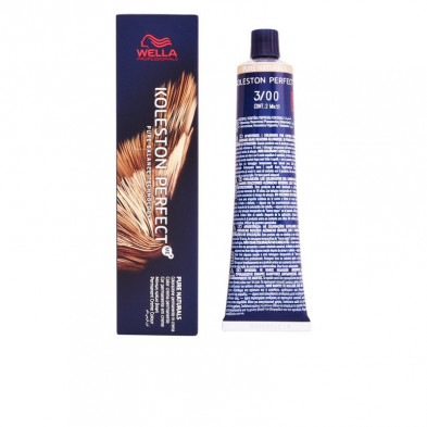 Koleston Perfect Me+ Pure Naturals Tinte Tono Castaño Oscuro 3/00 60 ml Wella