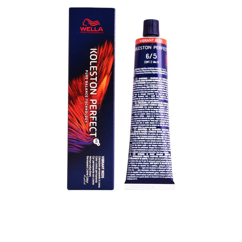 Koleston Perfect Me+ Vibrant Reds Tinte Tono Rubio Oscuro Caoba 6/5 60 ml Wella