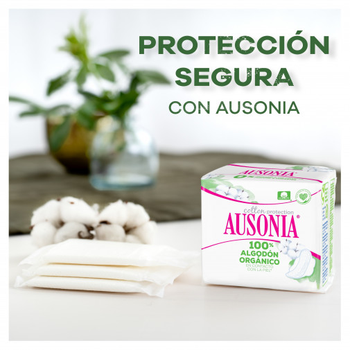 Ausonia Organic Cotton Noche Alas 8 U