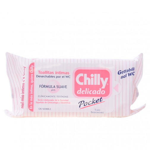 Chilly Delicado Toallitas Íntimas 12 Unidades