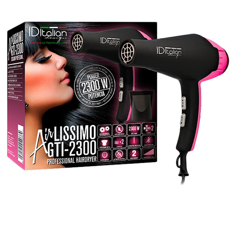 Airlissimo Gti 2300 Secador -Rosa 780gr Id Italian