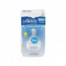 Tetinas Dr. Brown's Estandar (2uds) 3-6m