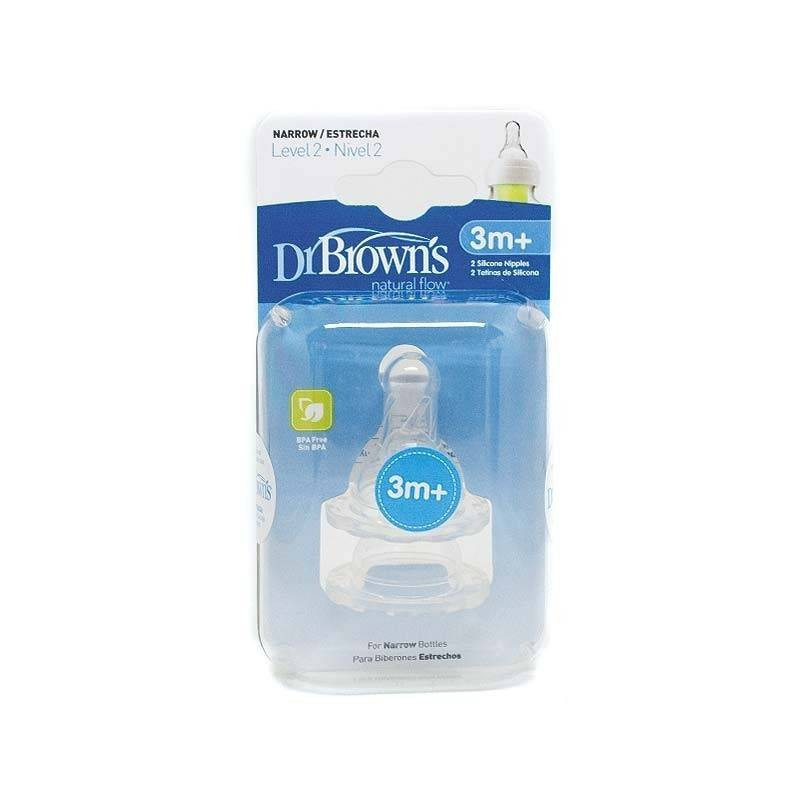 Tetinas Dr. Brown's Estandar (2uds) 3-6m