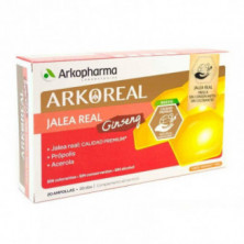 Jalea Real Ginseng Complejo Estimulante 20 Ampollas Arkopharma