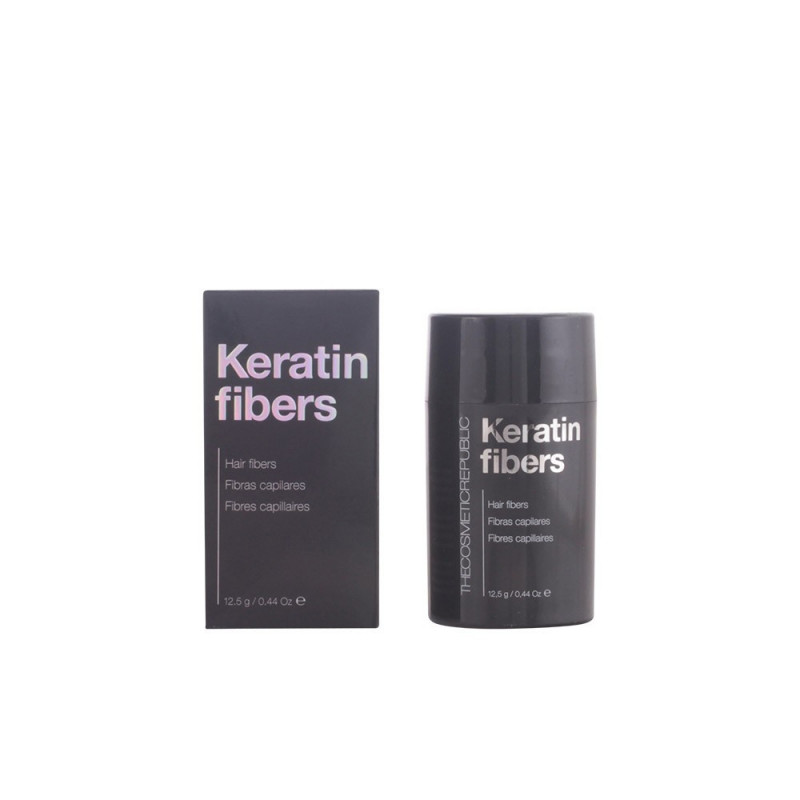 Keratin Fibers Hair Fibers -Black Tratamiento Capilar Anticaida 12,5 gr Cosmetic Republic