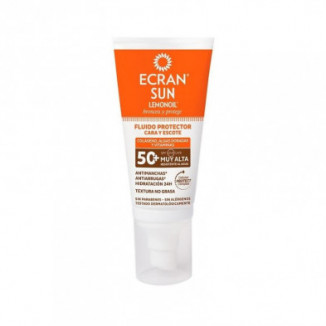 Sun Lemonoil Fluido Protector para Cara y Escote Spf50 50 ml Ecran