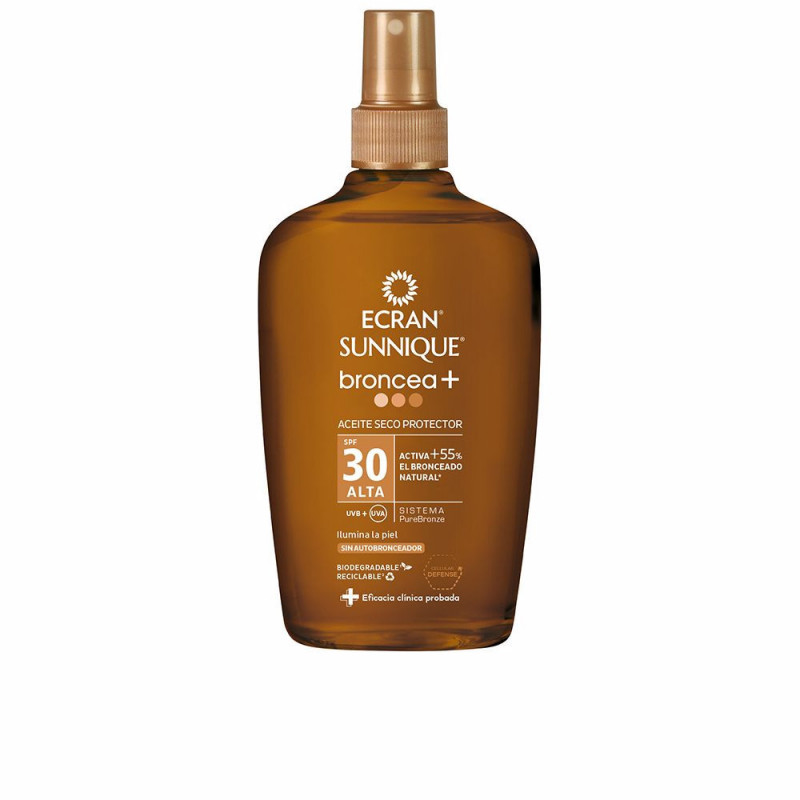 Broncea+ Aceite Bronceador Spf30 Vaporizador 200 ml Ecran