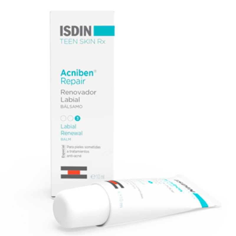 Isdin Teen Skin Acniben Repair Renovador Labial 10ml