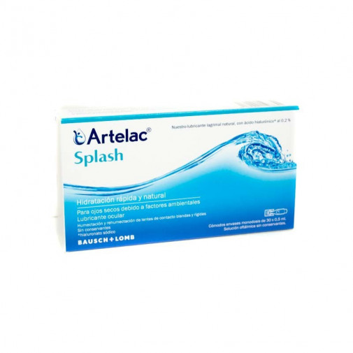 Artelac Splash Colirio Ojos Secos 30uni