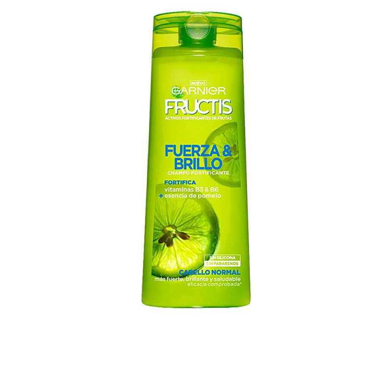 Fructis Fuerza & Brillo Champú Fortificante 360 ml Garnier