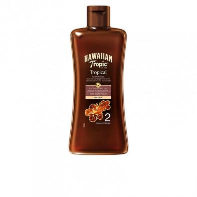 Coconut Tropical Tanning Oil Spf2 200 ml Hawaiian Tropic