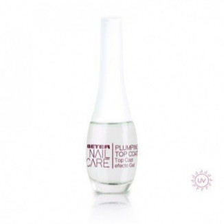 Beter Nail Care Plumping Top Coat Uñas Efecto Gel Beter