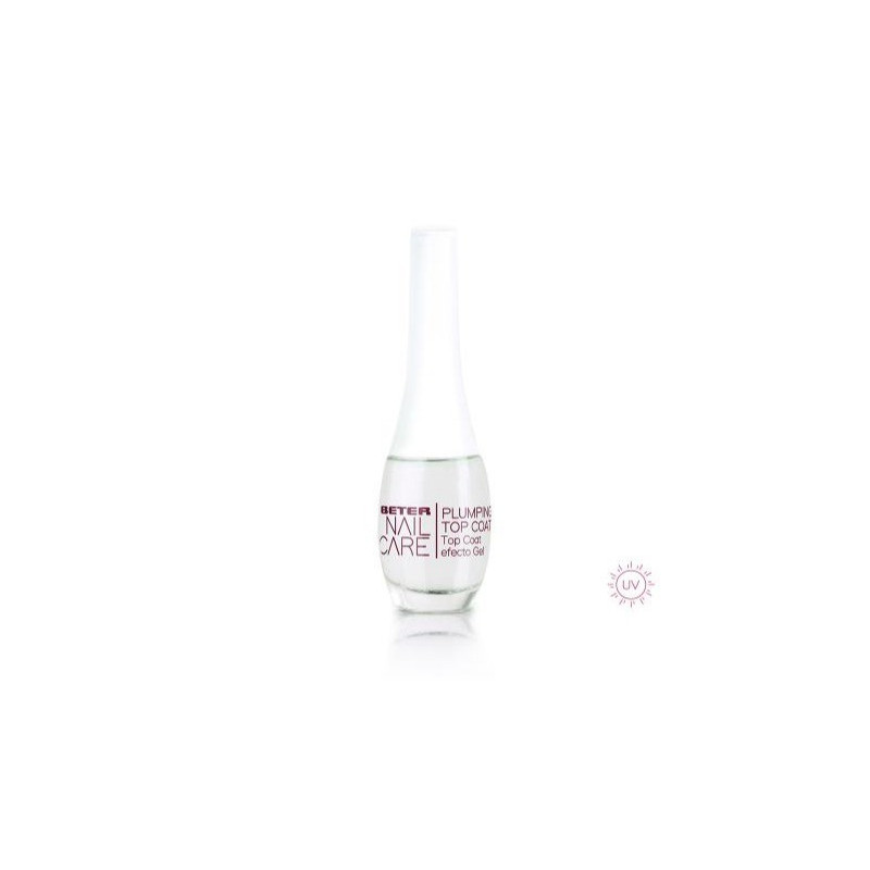 Beter Nail Care Plumping Top Coat Uñas Efecto Gel Beter