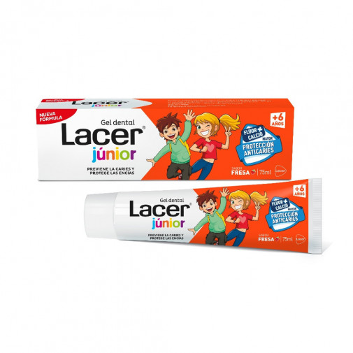 Lacer Junior Gel Dental Fresa 75 Ml