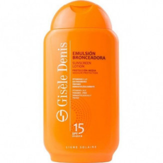 Ligne Solaire Emulsión Bronceadora SPF15 200 ml Gisele Denis