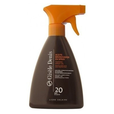 Ligne Solaire Aceite Bronceador En Spray SPF20 300 ml Gisele Denis