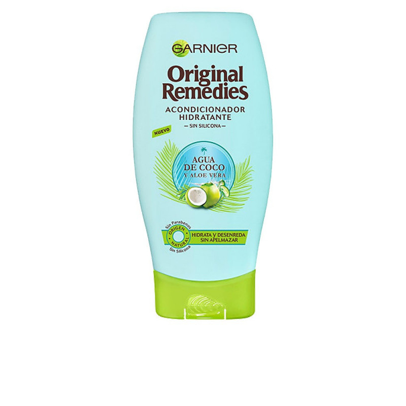 Original Remedies Agua Coco y Aloe Vera Acondicionador Hidratante 250 ml Garnier