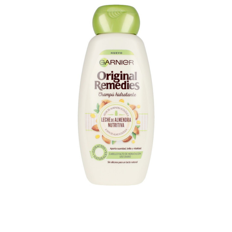 Original Remedies Leche de Almendra Nutritiva Champú Hidratante 300 ml Garnier