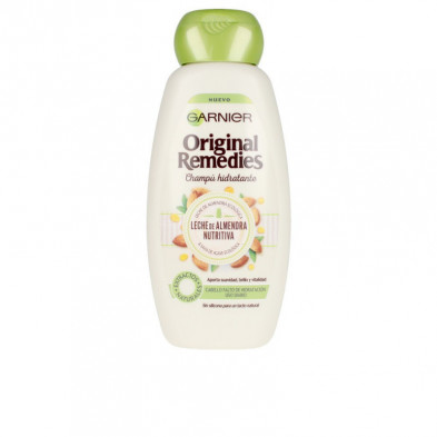 Original Remedies Leche de Almendra Nutritiva Champú Hidratante 300 ml Garnier