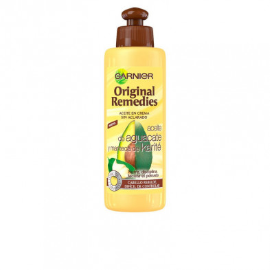 Original Remedies Aceite de Aguacate y Manteca de Karite Serúm en Crema 200 ml Garnier