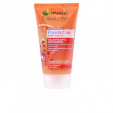 SkinActive Pure Active Fruit Energy Gel Exfoliante Energizante 150 ml Garnier