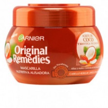 Mascarilla Original Remedies Aceite Coco y Manteca de Cacao 300 ml Garnier