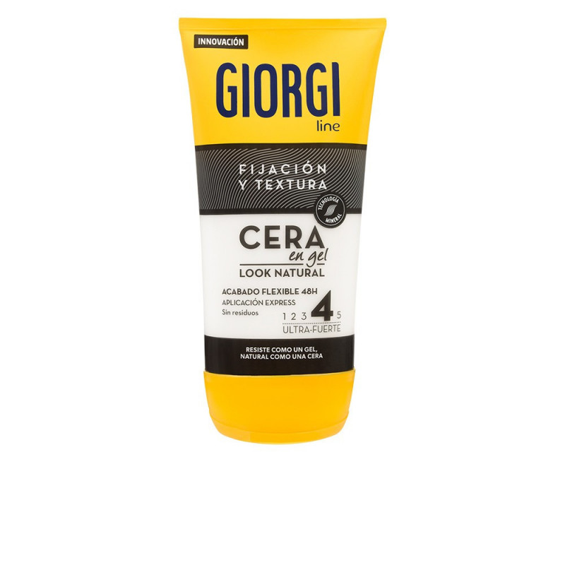 Fijación y Textura Cera en Gel Look Natural Nº4 Ultra Fuerte 145 ml Giorgi