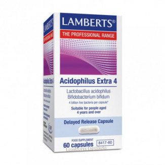 Acidophilus Extra 4 60 Cápsulas Lamberts