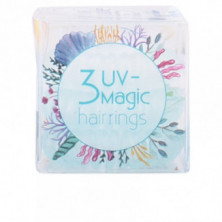 Pack Magic Mermaid UV Anillos de Cabello -Color Change Ocean 3 Unidades Invisibobble