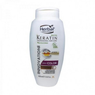 Herbal Hispania Originals Phyto Keratin Champú 7 en 1 Sin Silicona 400 ml