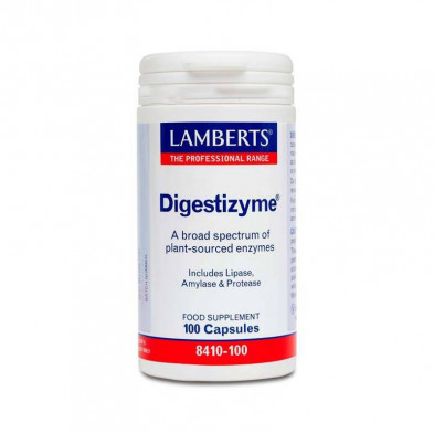 Digestizyme (Complejo de Enzimas) 100 Cápsulas Lamberts