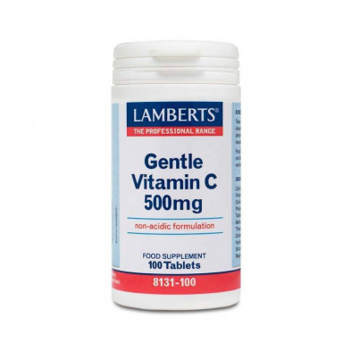 Gentle Vitamina C 500 mg (no ácida) 100 Comprimidos Lamberts